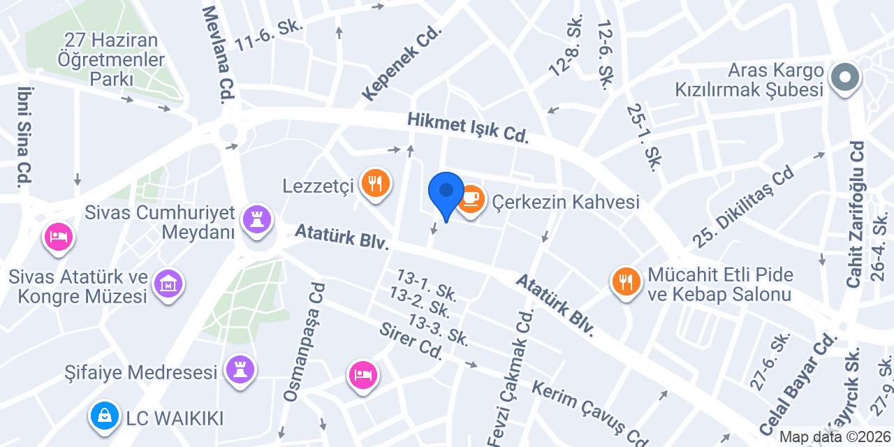 Bayramefendi Osmanlı Kahvecisi konumu