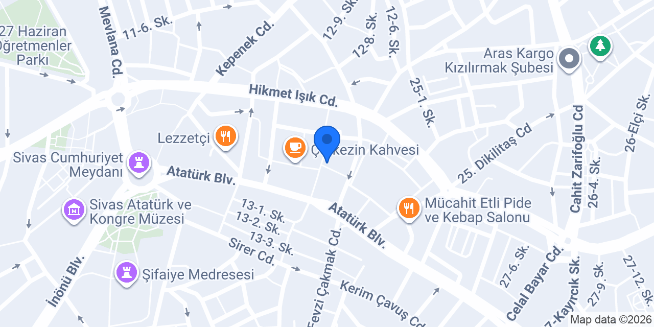 Merkez Elektronik konumu