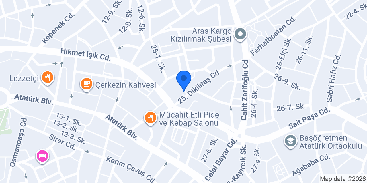 Yİğido Dedektör konumu