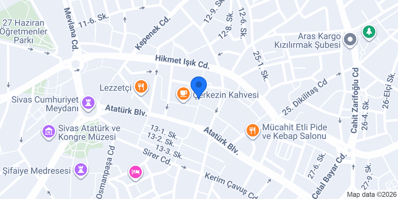 Ümit Erkek Kuaförü konumu
