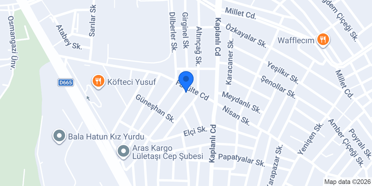 Toprak tantuni konumu