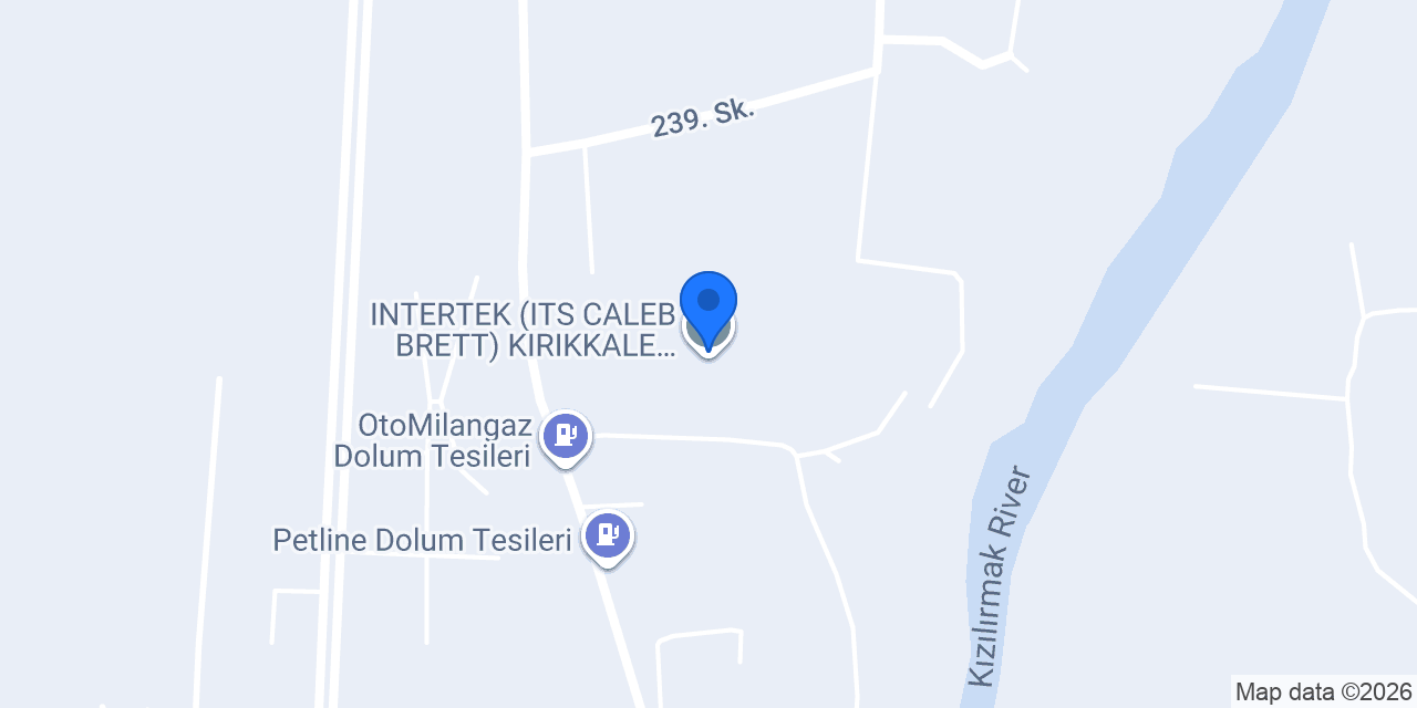 INTERTEK (ITS CALEB BRETT) KIRIKKALE LABORATUVARI konumu