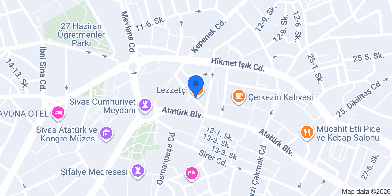 SMMM MUSTAFA ÖZDEMİR konumu