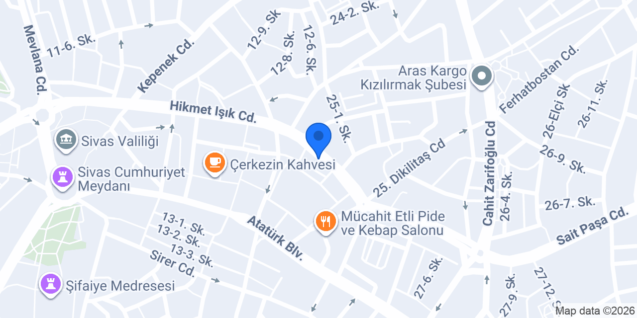 ÇAKIR ELEKTRİK konumu