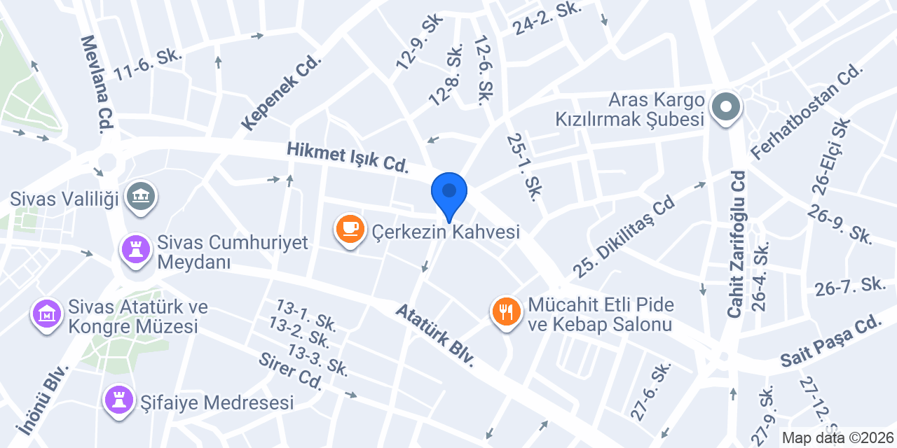 Kaptan Pide Fırını konumu