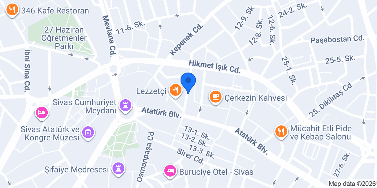 Soussa Masaj Salonu ve SPA Merkezi konumu