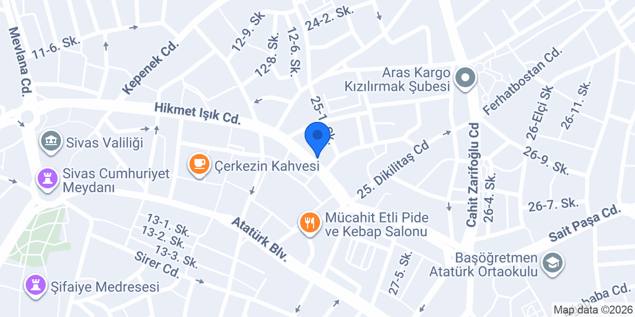 ANADOLUDTM konumu
