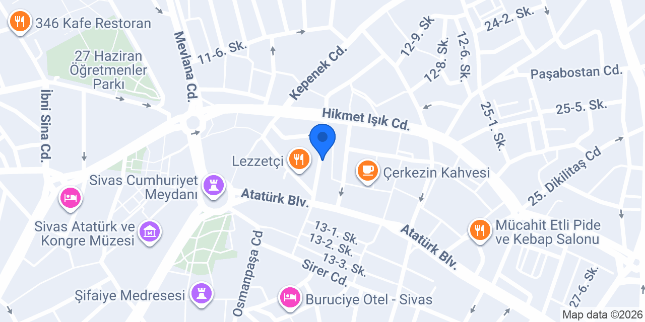 Edessa Lahmacun konumu