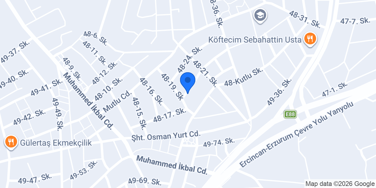 Şirin pide fırını konumu