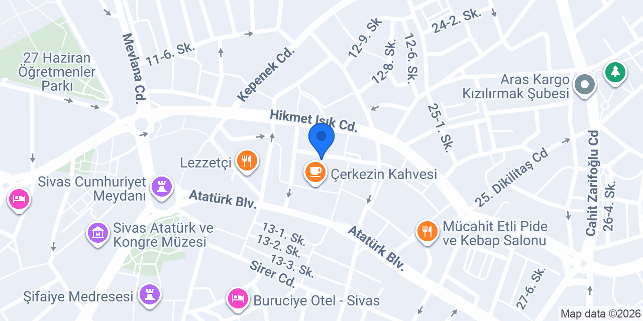 Bayramefendi Osmanlı Kahvecisi konumu