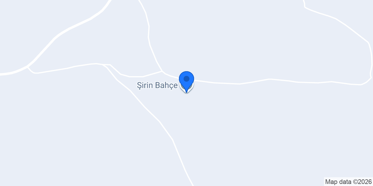 Şirin Bahçe konumu