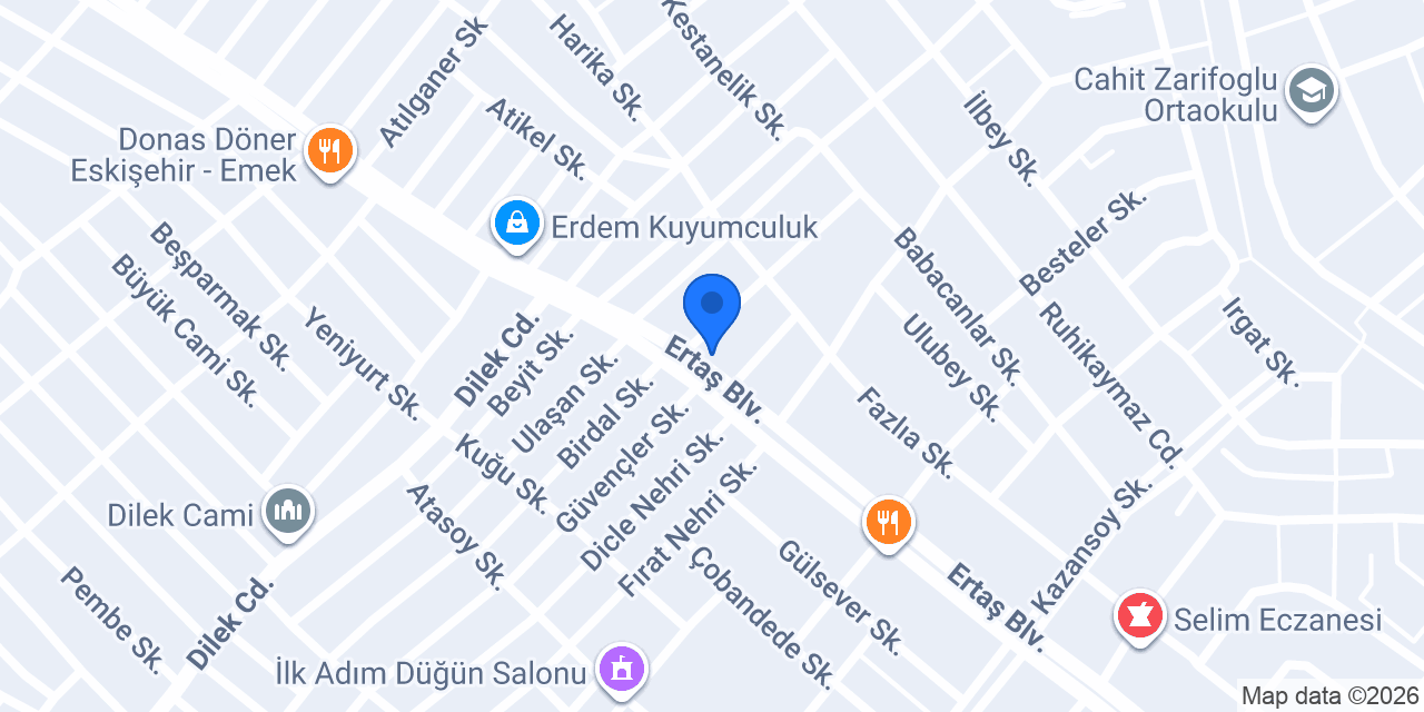 ÇINARAY AMBALAJ konumu