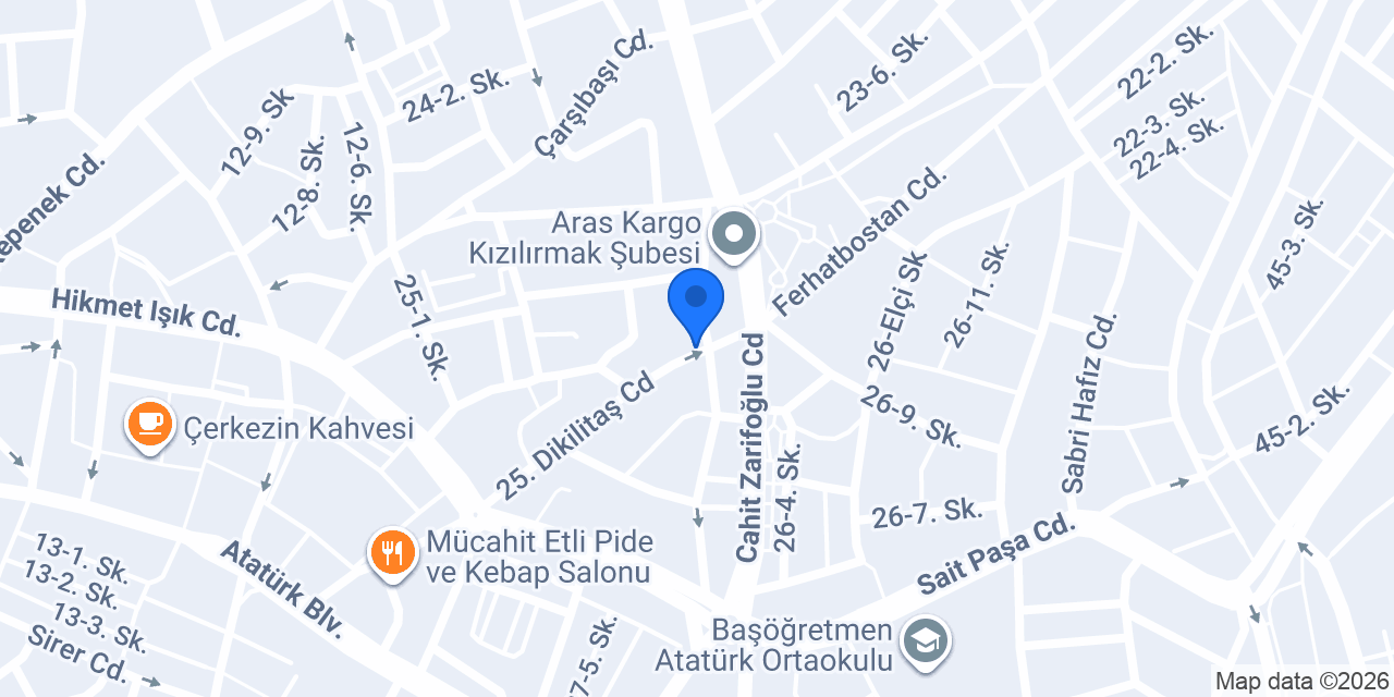Sönmez Et Market konumu