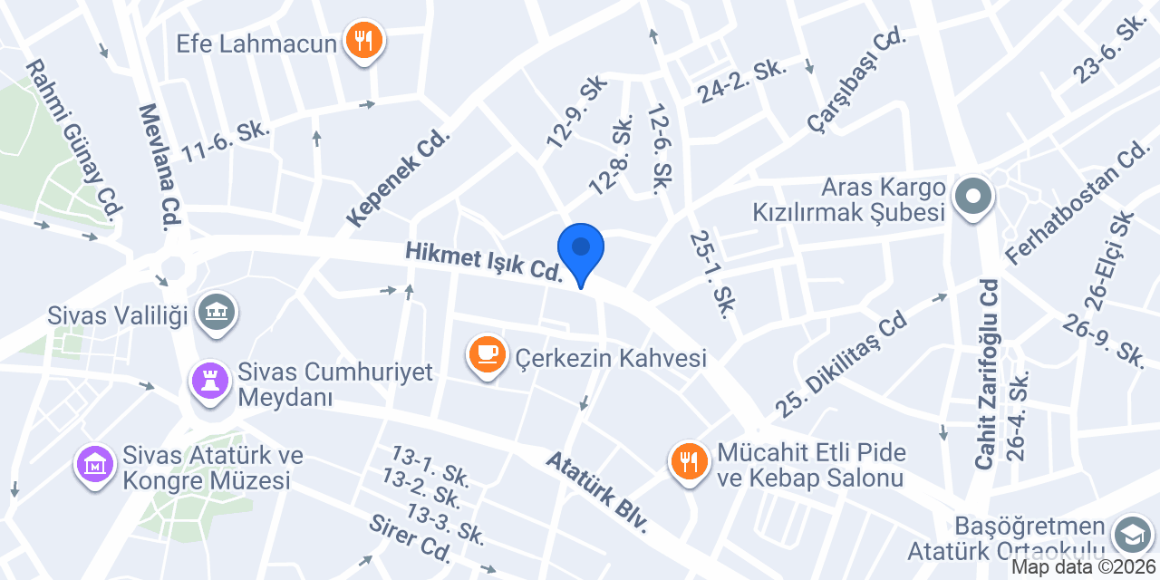 Urhan Elektrik İnşaat konumu