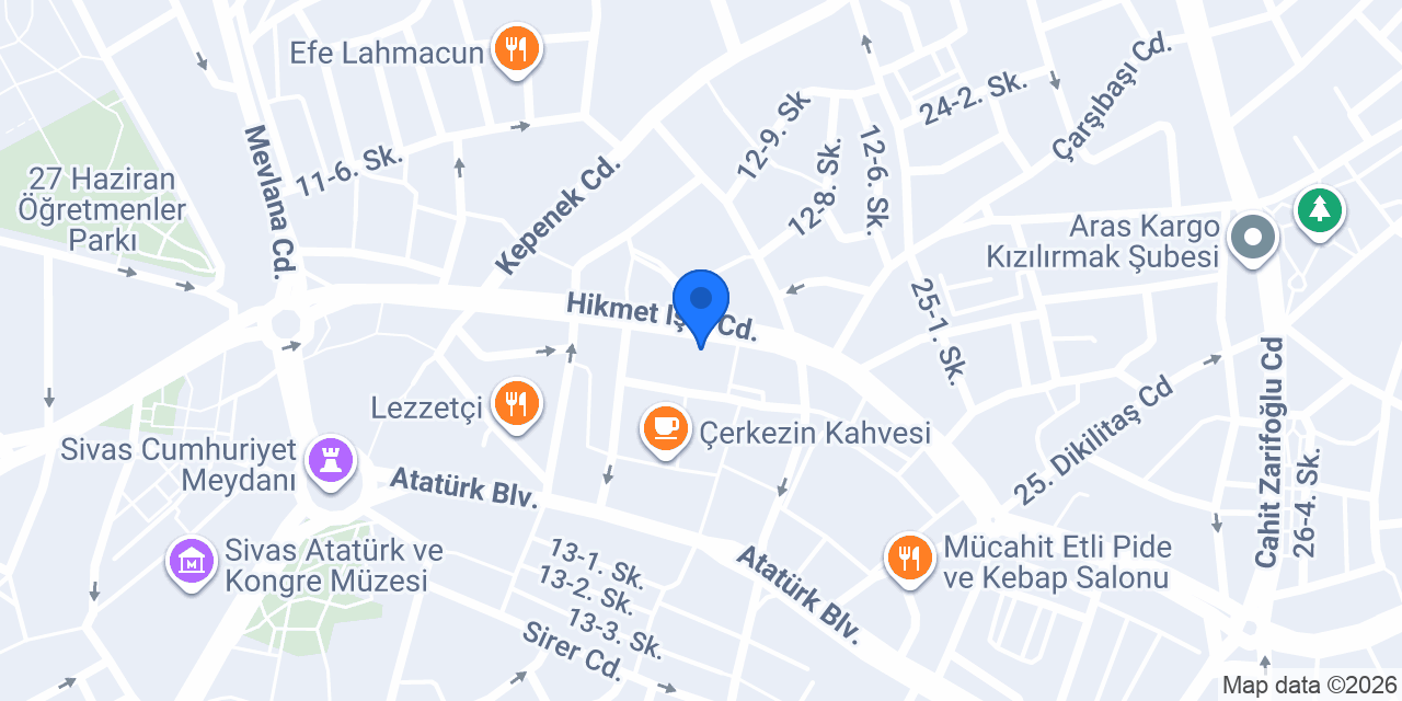 Ak-ay Elektrik konumu