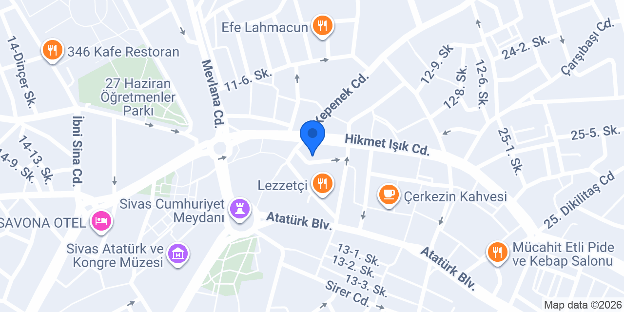 Avukat Ömer Bıyık konumu