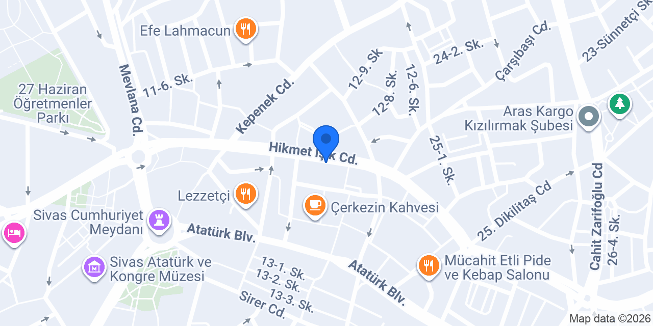dizaynerseda konumu
