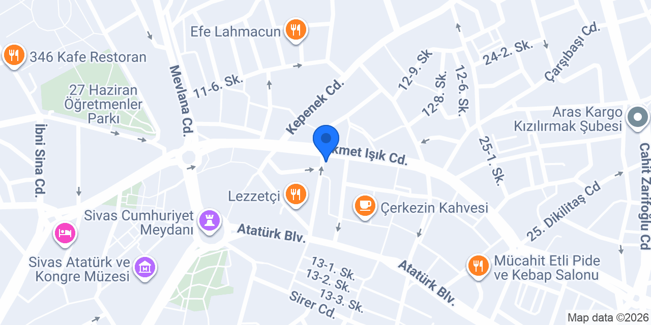 Çobansaray İnşaat konumu