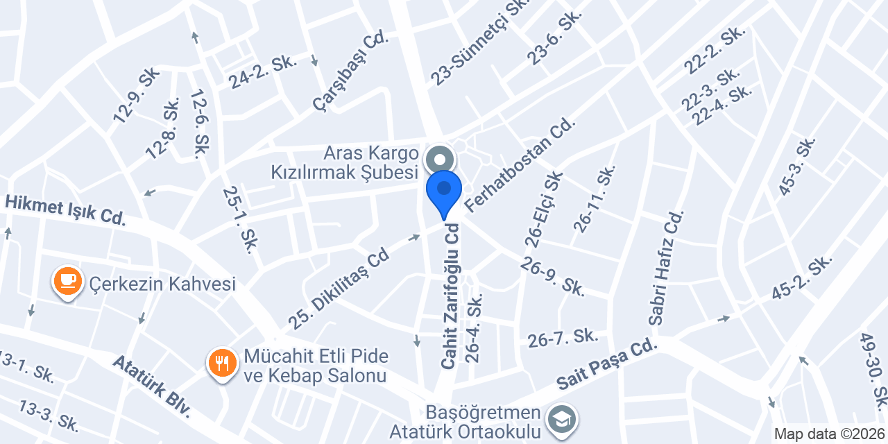 Akın Eczanesi konumu