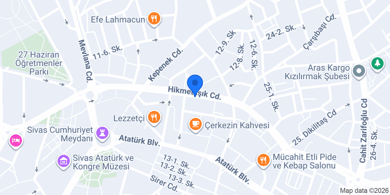 Güzel Kebap konumu