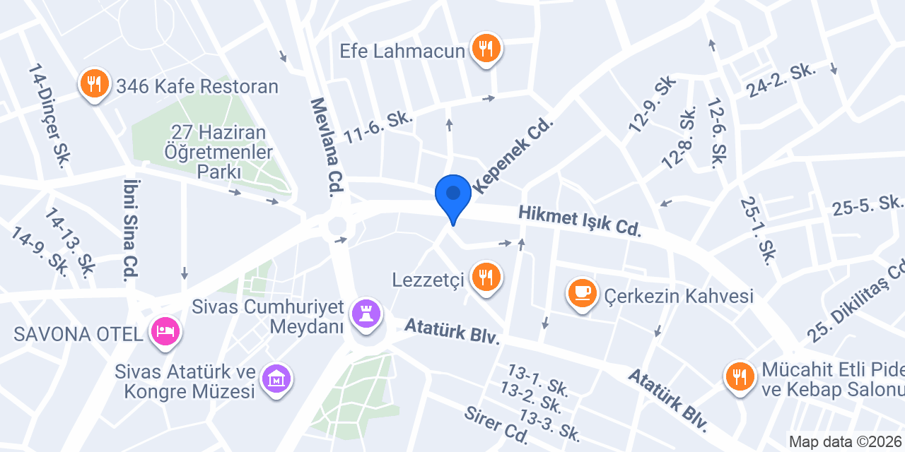 Şenyurt Eczanesi konumu