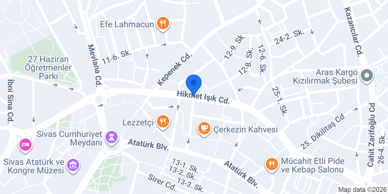 Genç Kitap Kırtasiye konumu