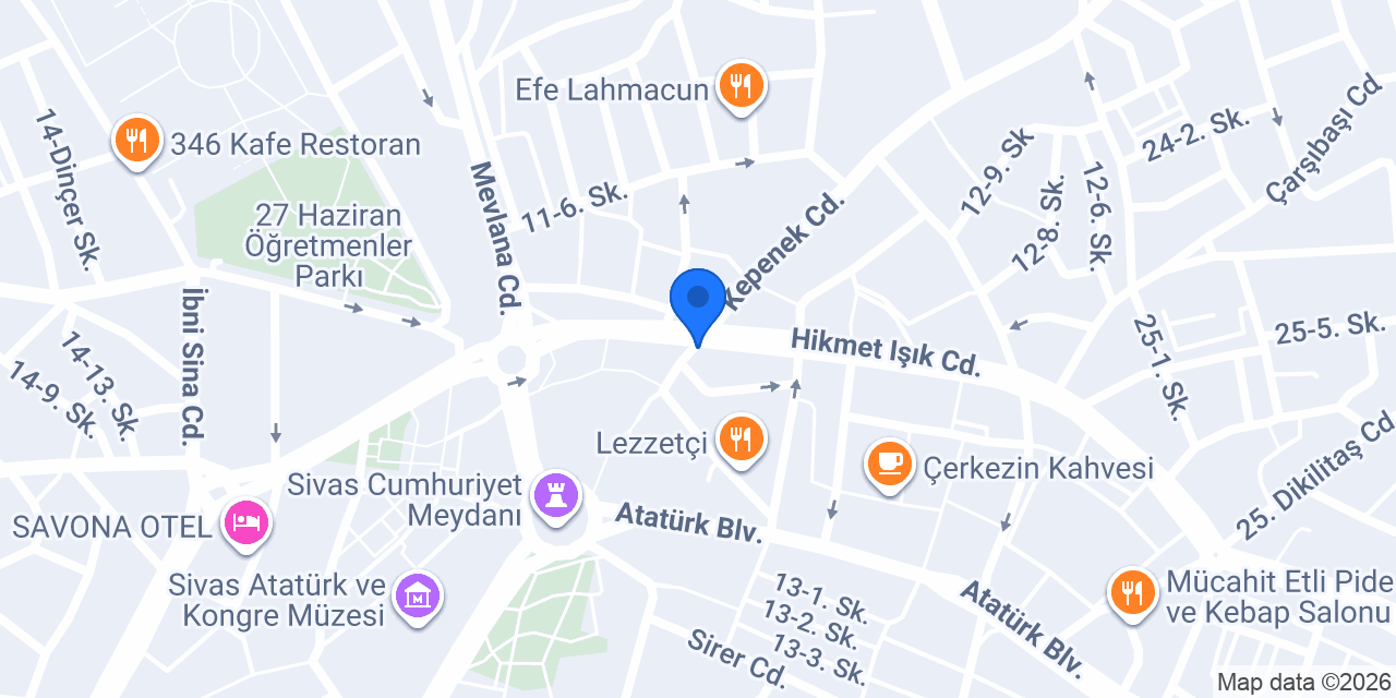 Ozalit MBA konumu