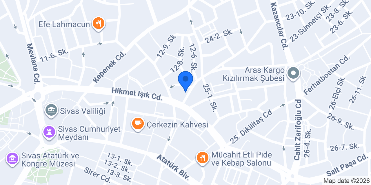 Akın Kuru Temizleme konumu