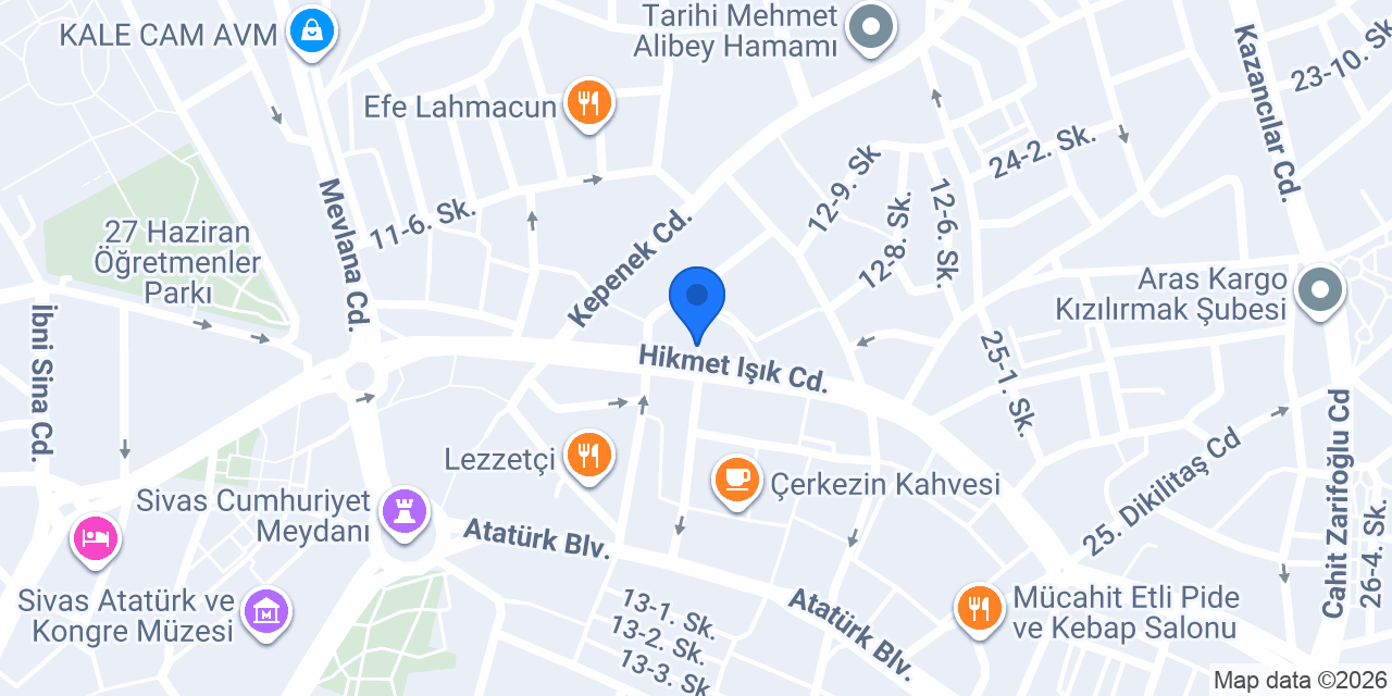 Bora Elektrik Proje konumu