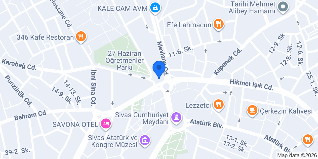 Güneş Eczanesi konumu
