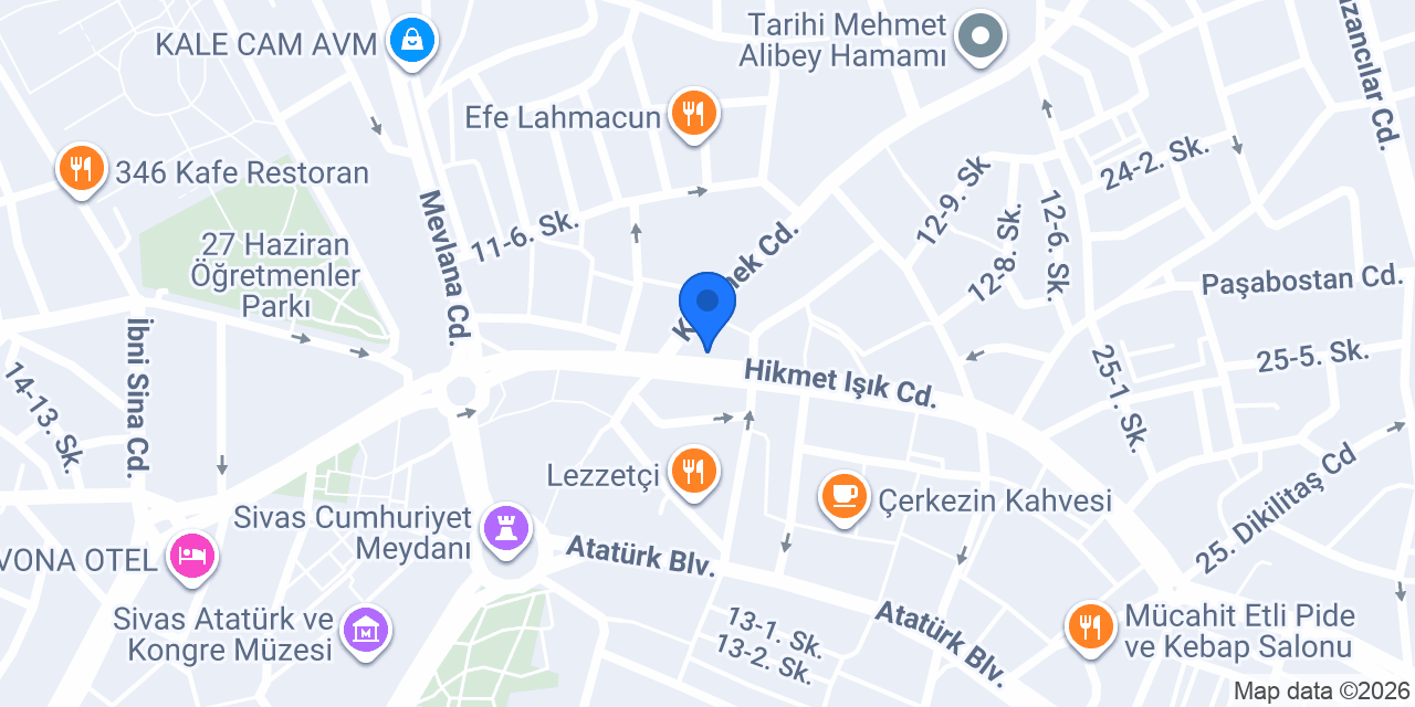 Öz Bengi Parfümeri konumu