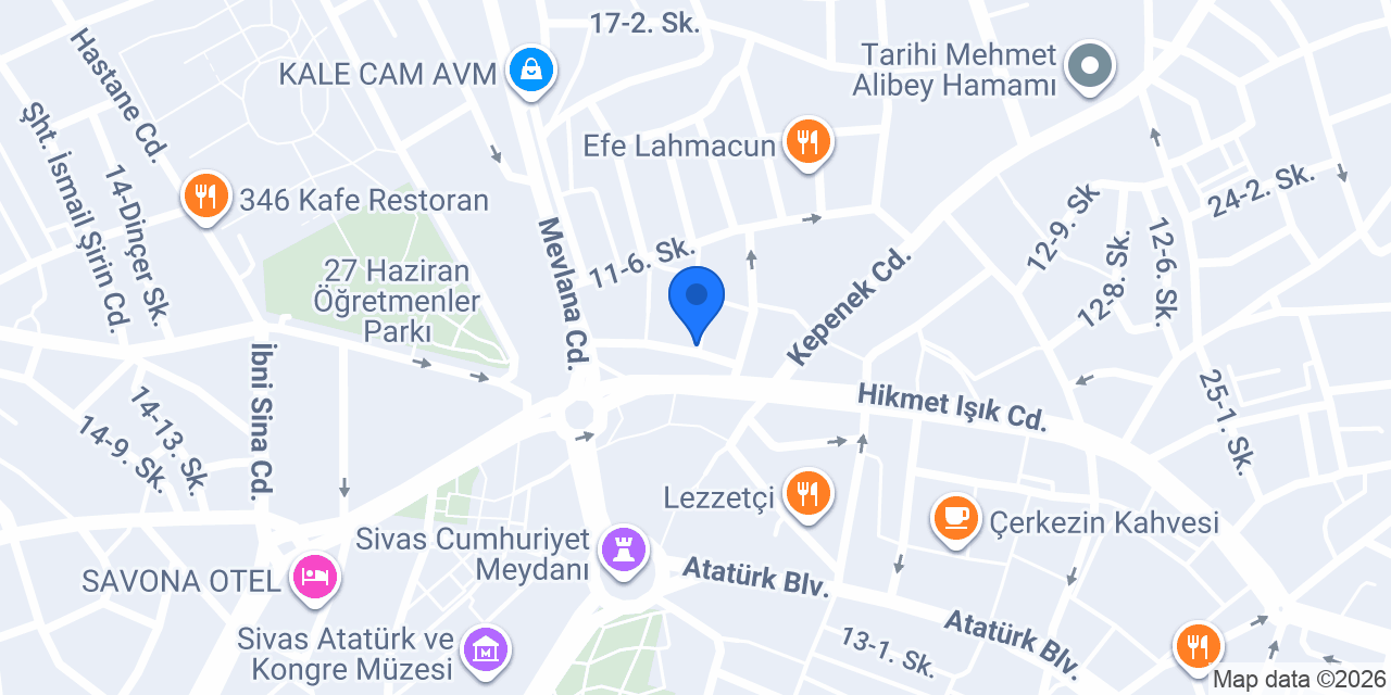 Gül Eczanesi konumu