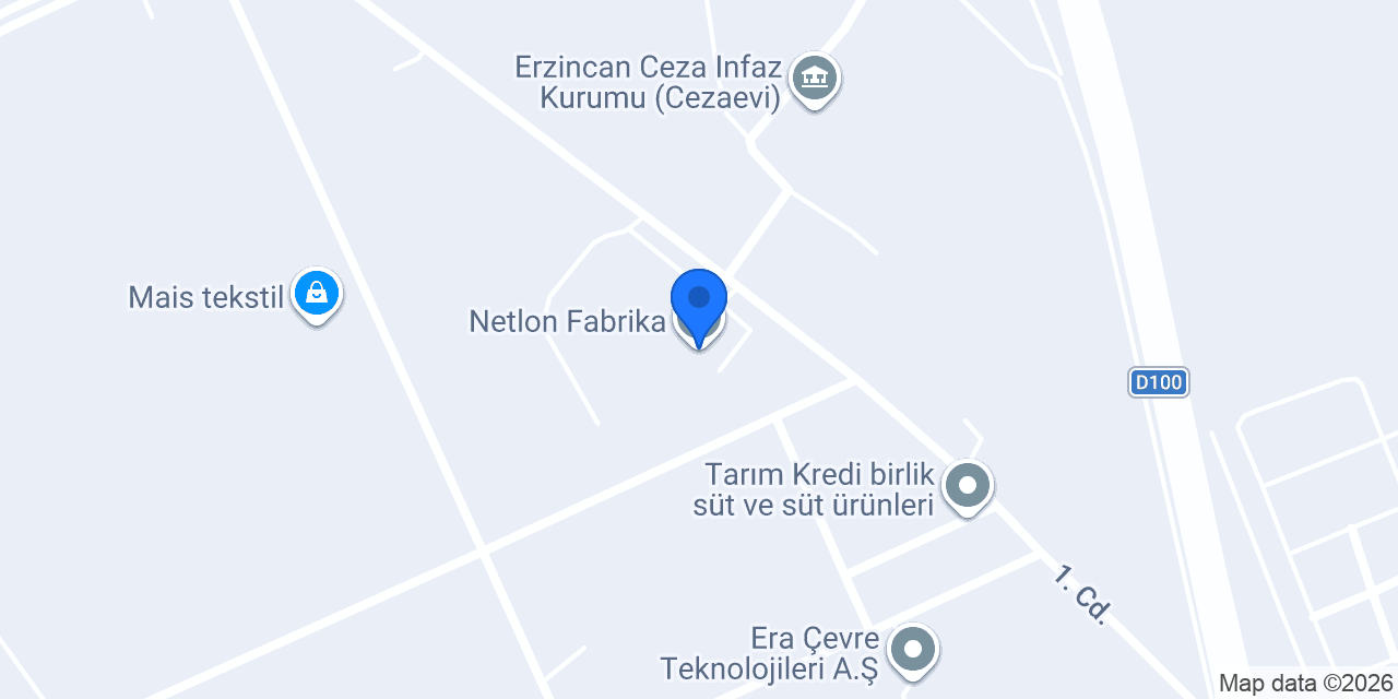 Netlon Fabrika konumu