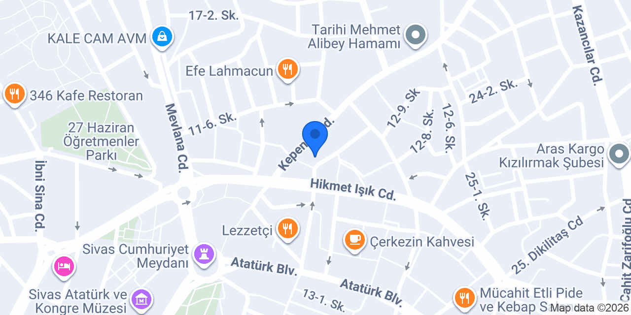 Kahve Molası konumu