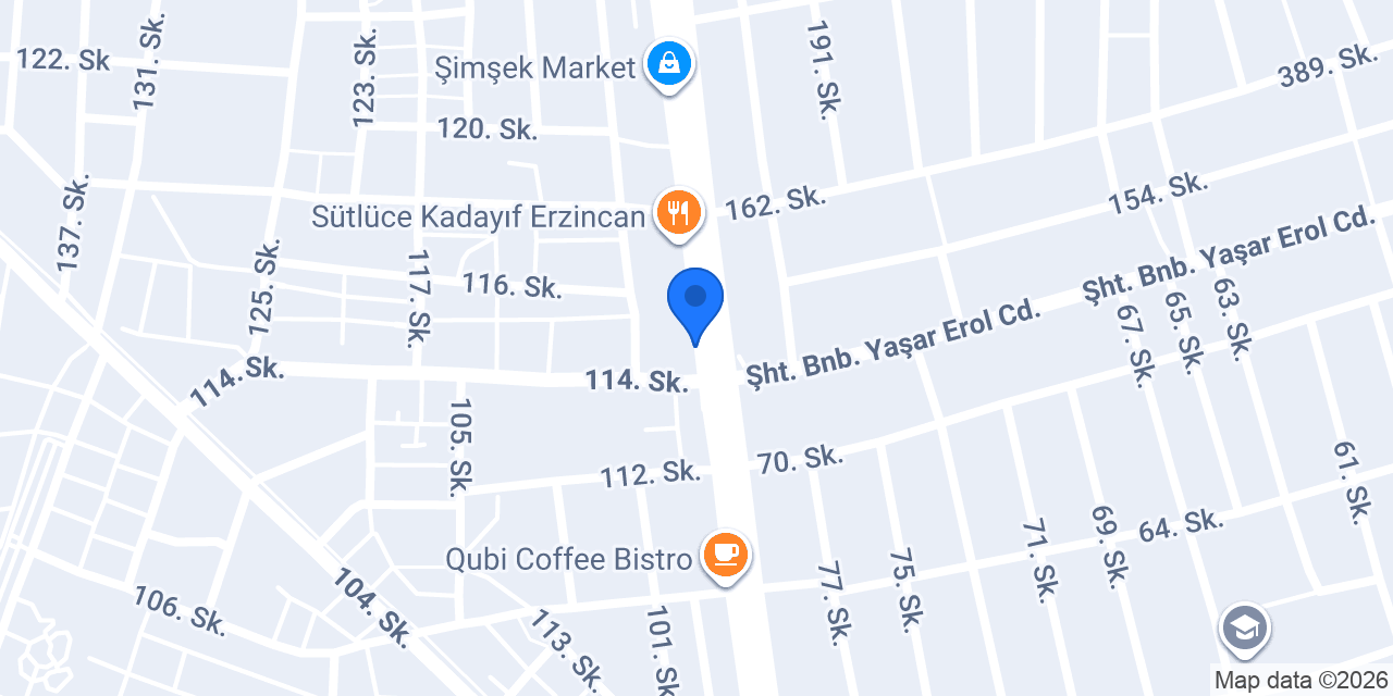 Oses Çiğ Köfte konumu