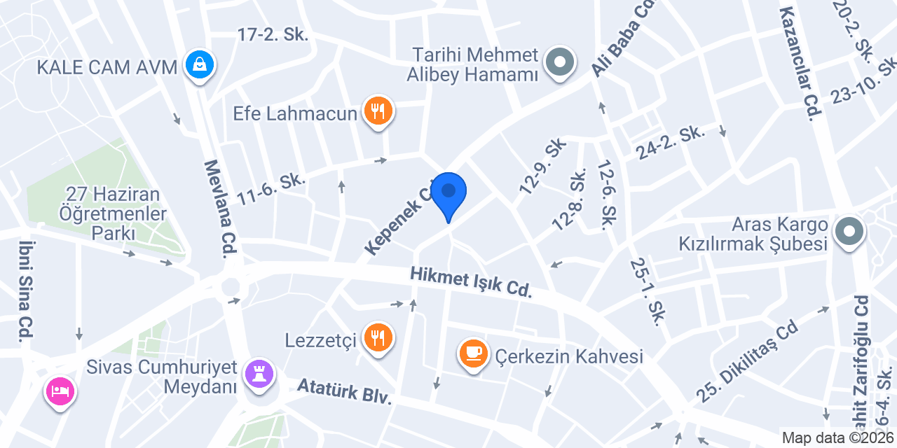 ATA YAPI MİMARLİK konumu