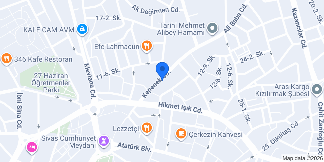 Asmin Bayan Kuaförü konumu