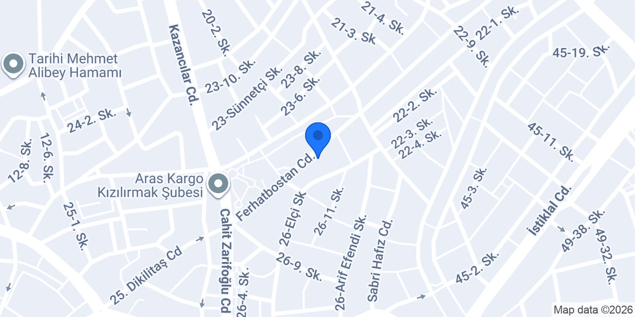 Kuğu Mutfak konumu
