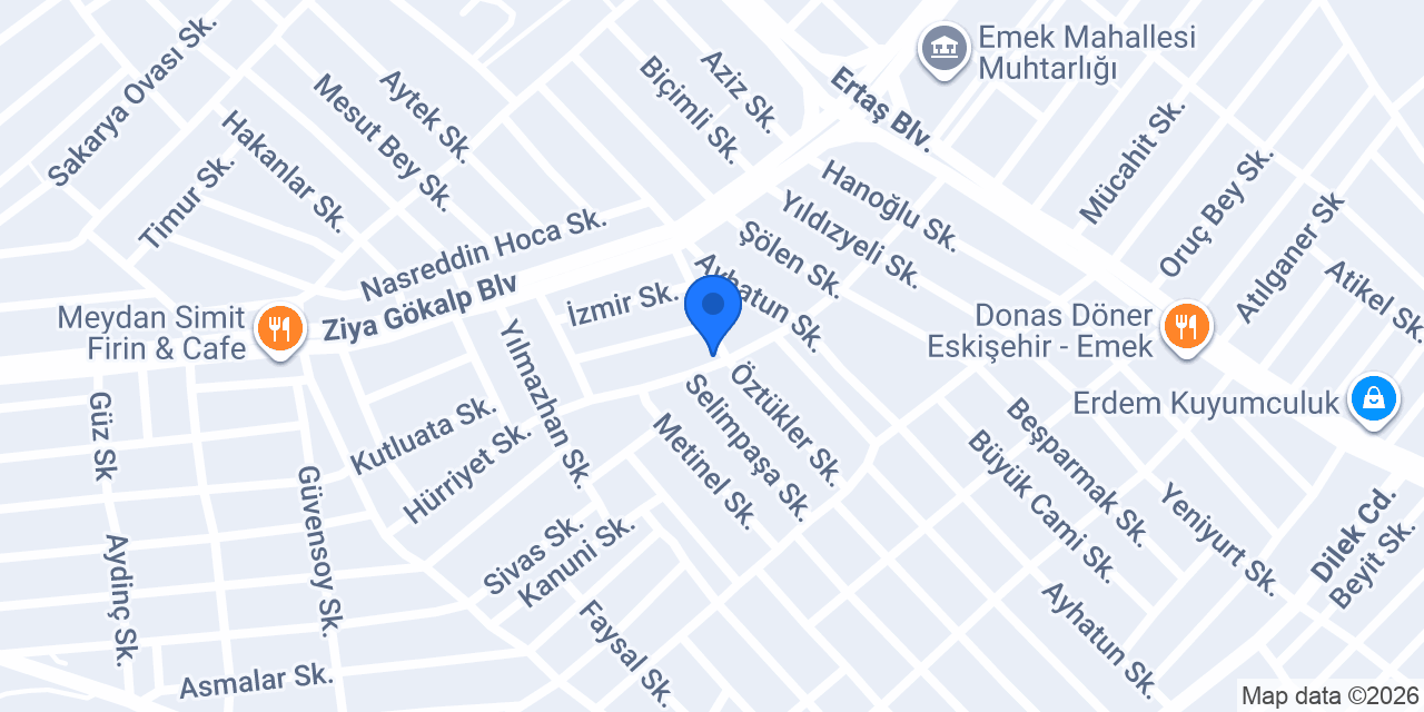 Sigorta Kurdu Eskişehir konumu
