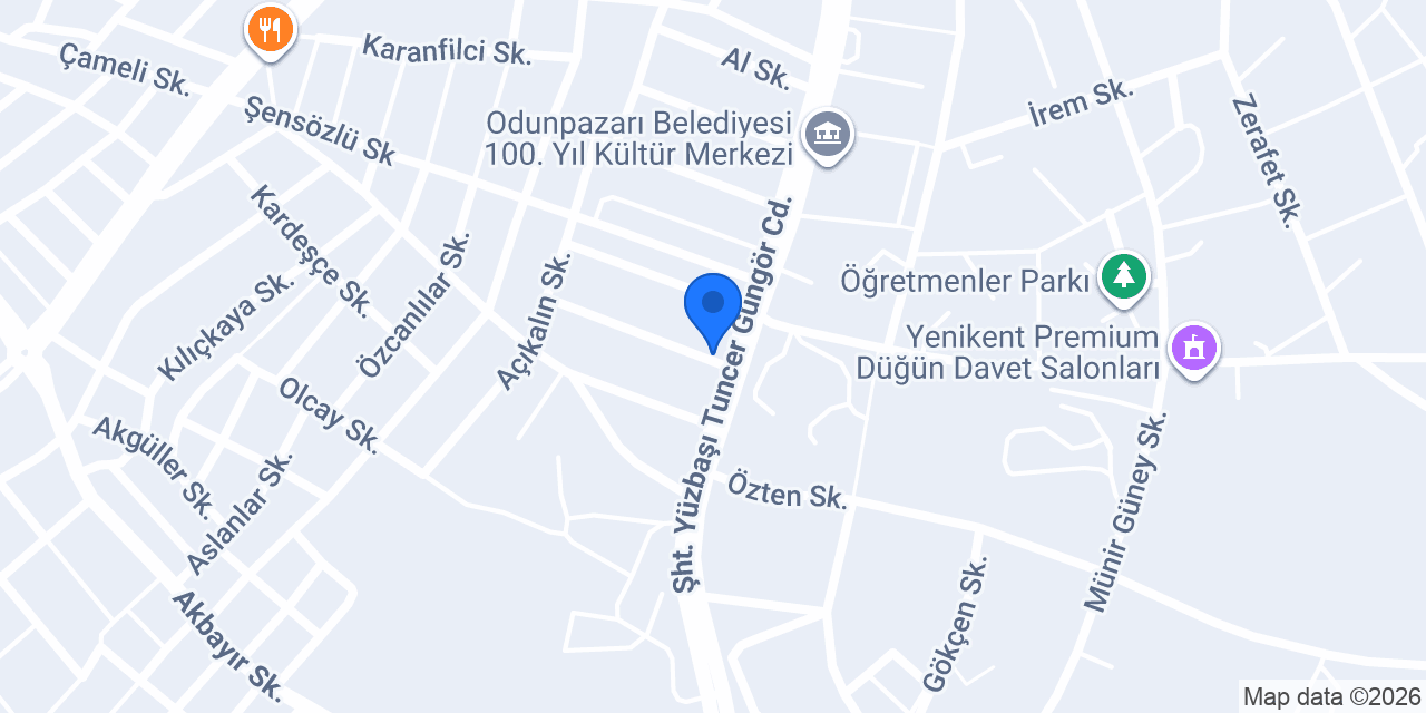 Erguvan Eczanesi konumu