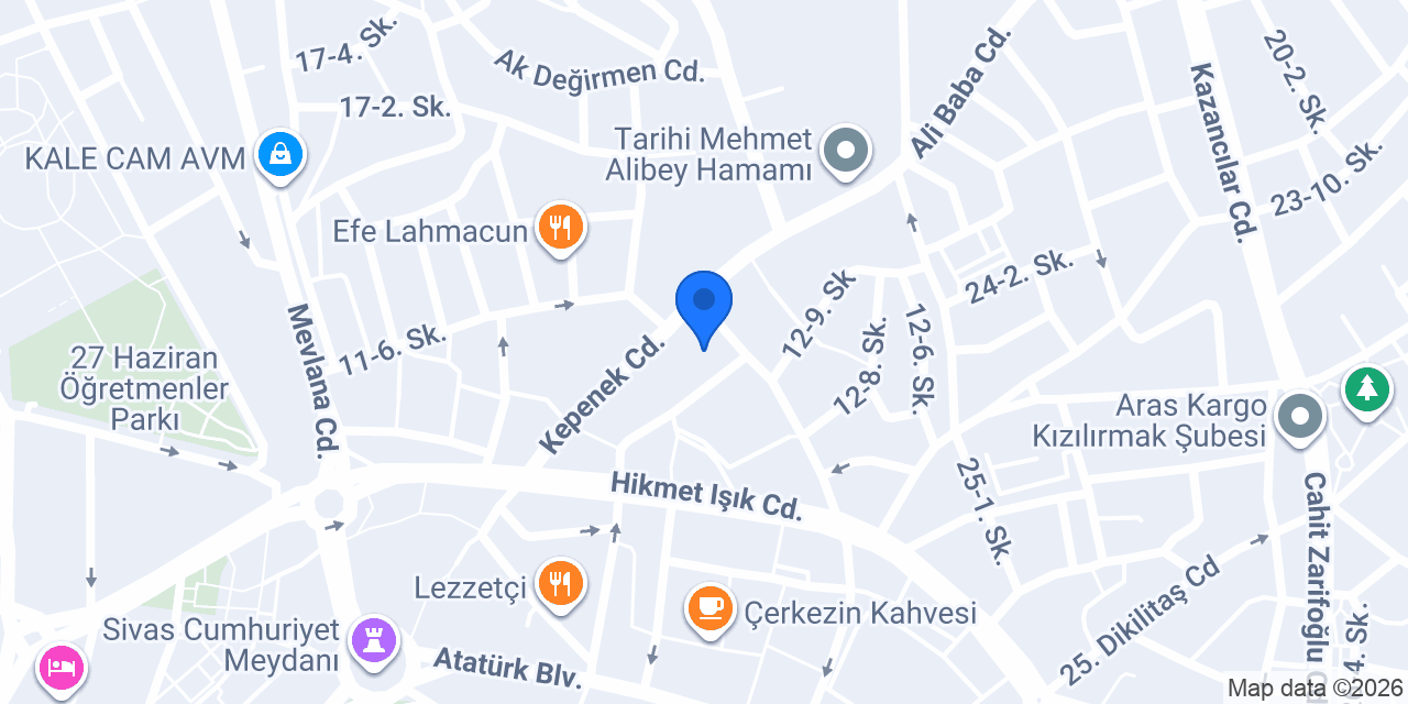 EFFSANE CHİCKEN konumu