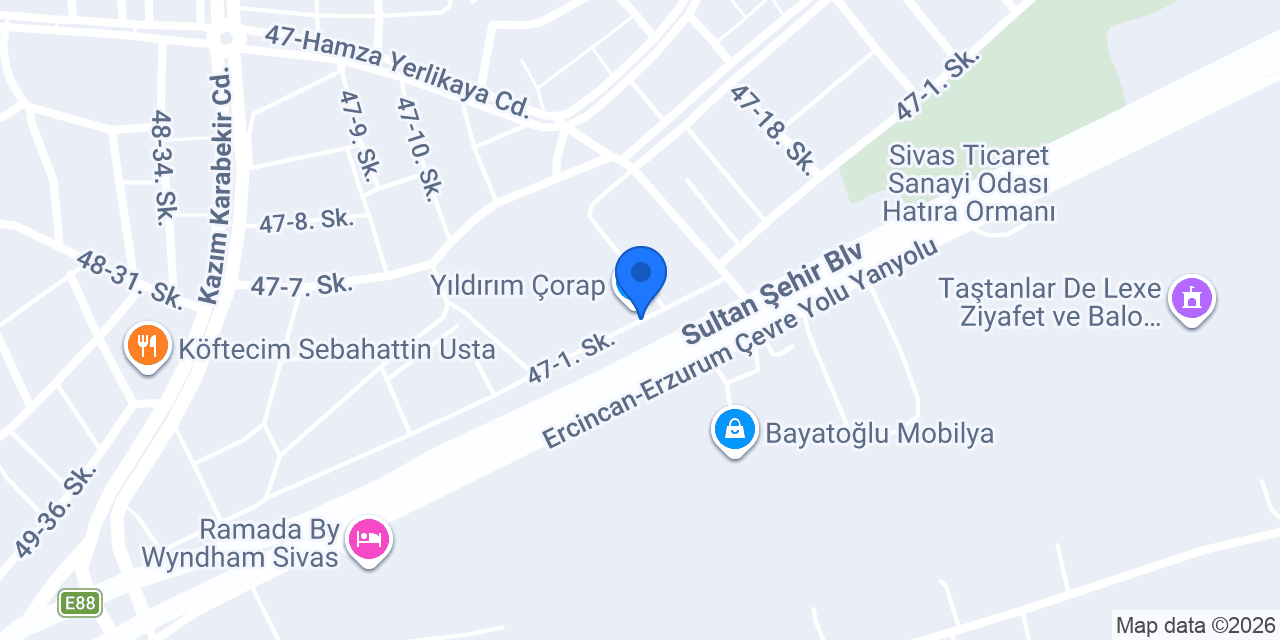 Zirve Emlak konumu