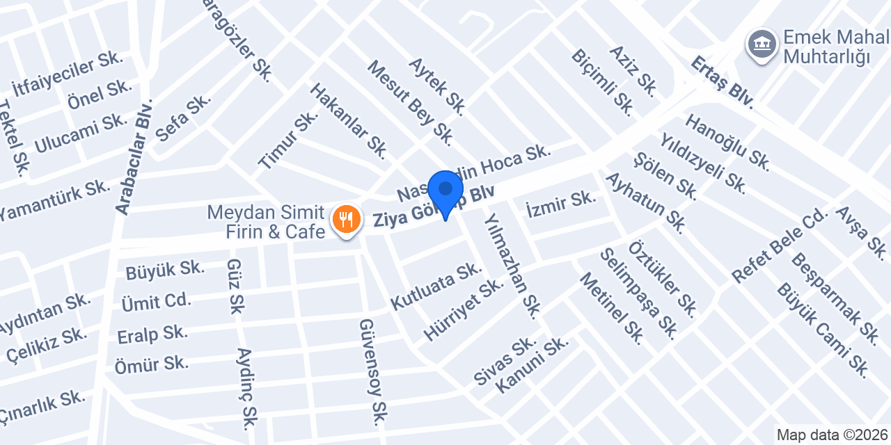 Alpdo Dondurma&Tatlı Eskişehir konumu