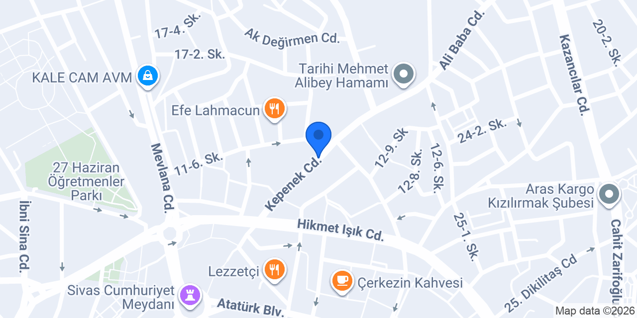 Savana Bayan Kuaförü konumu