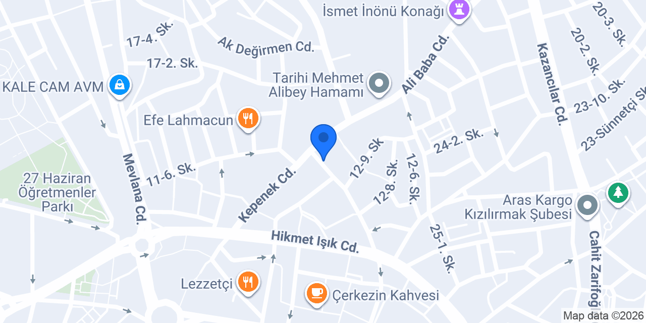 Ezgi Müzik Center konumu