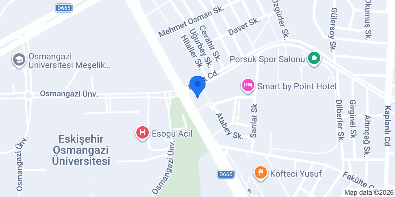 Üniversite Eczanesi konumu