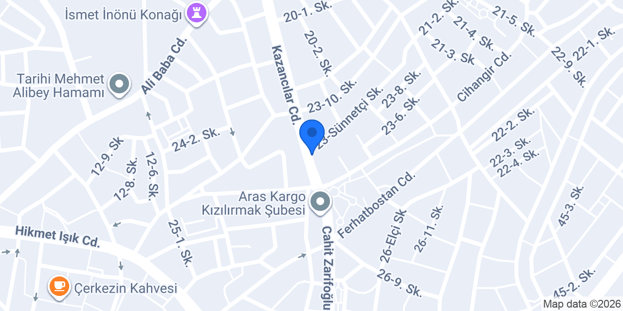 CAN ELEKTRONİK konumu