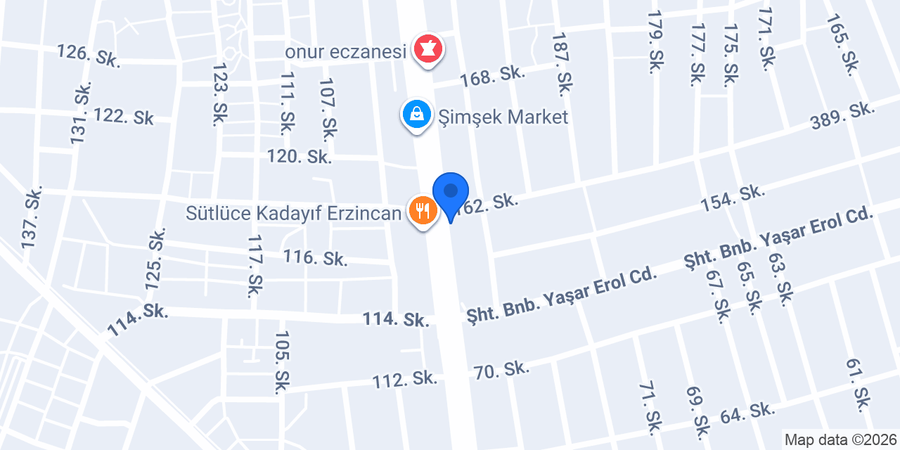 Bozoğlu Yunus Emre Unlu Mamülleri konumu