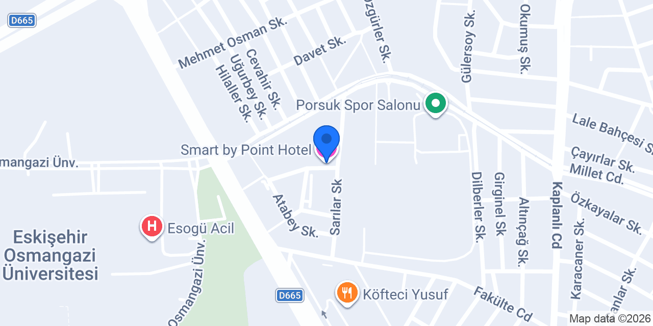 Smart by Point Hotel konumu