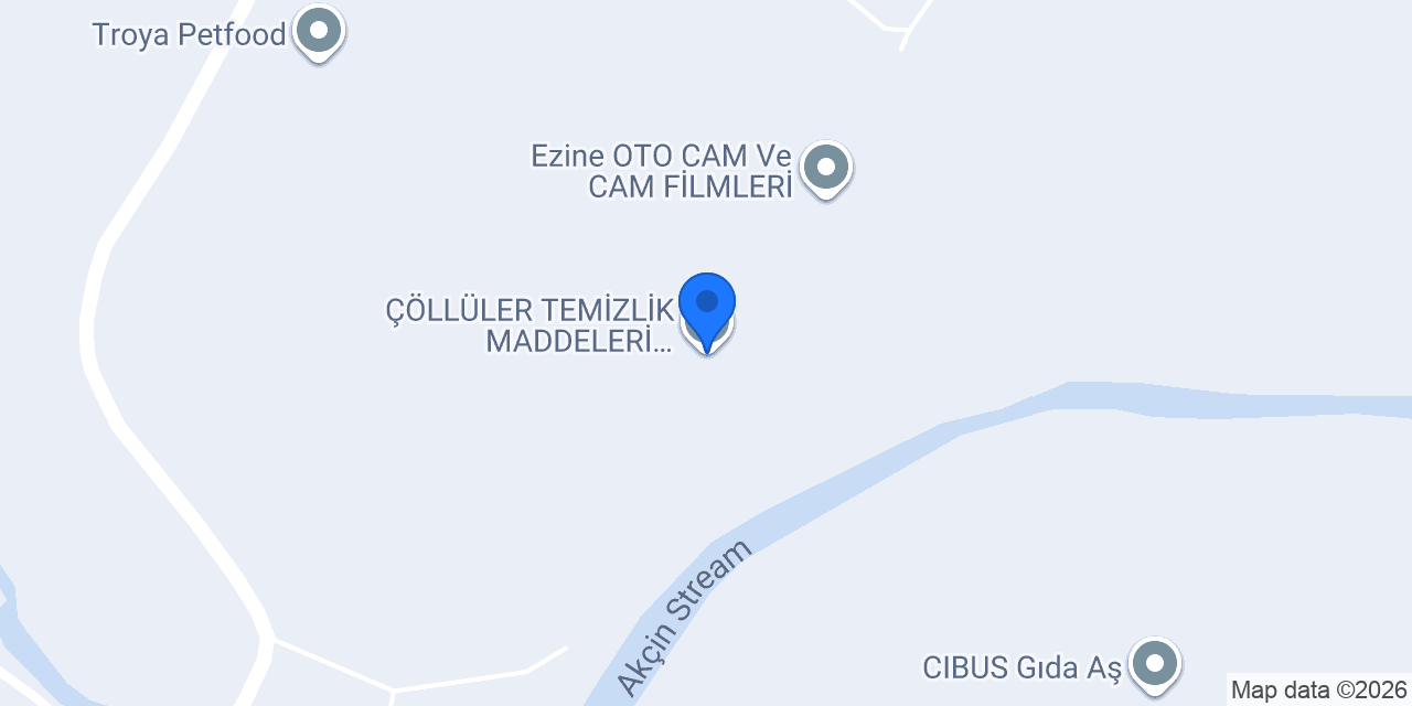 Çöllüler endüstriyel konumu